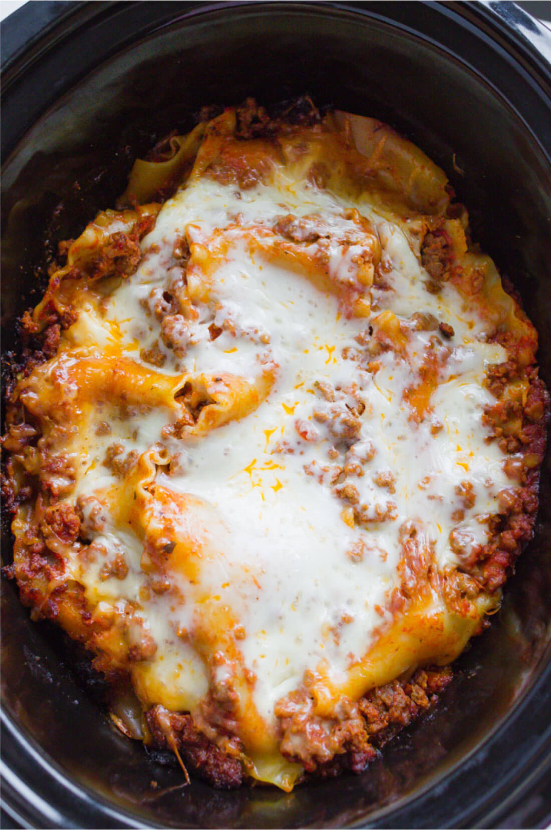 How to layer crockpot lasagna - an easy way to make lasagna!