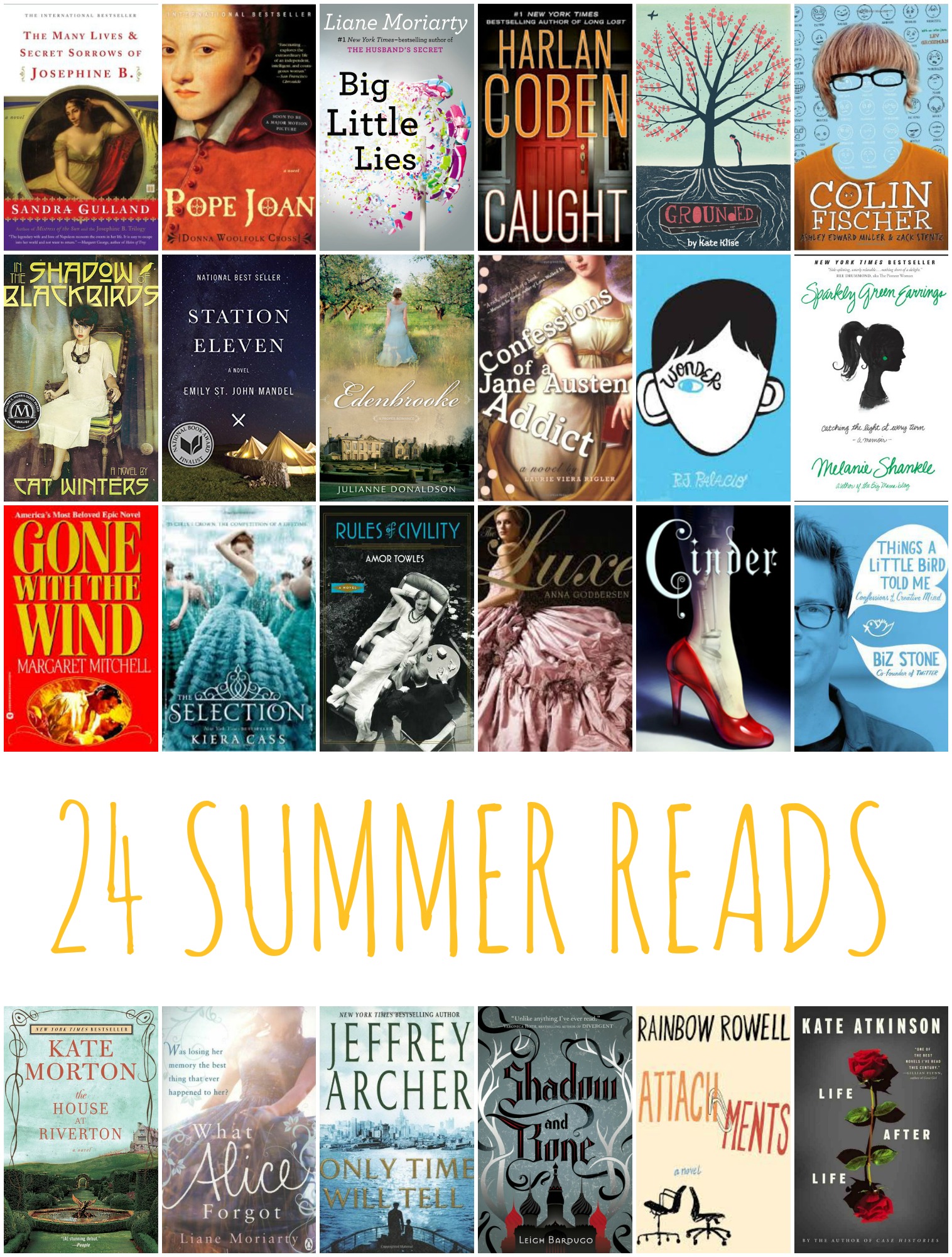 24 Books to Read This Summer