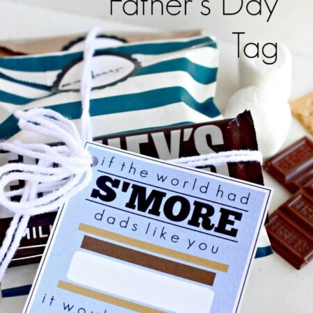 Smores Fathers Day Tag