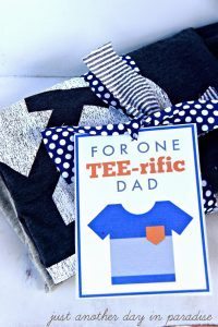 Teerific Dad T-shirt Gift edit