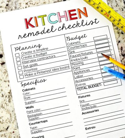 kitchen remodel checklist kitchen remodel check list