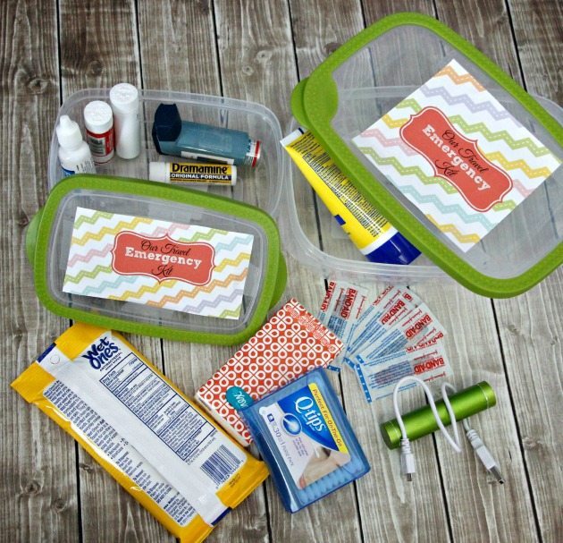 Travel Emergency Kit with Free Printables / by Busy Mom's Helper for ThirtyHandmadeDays.com