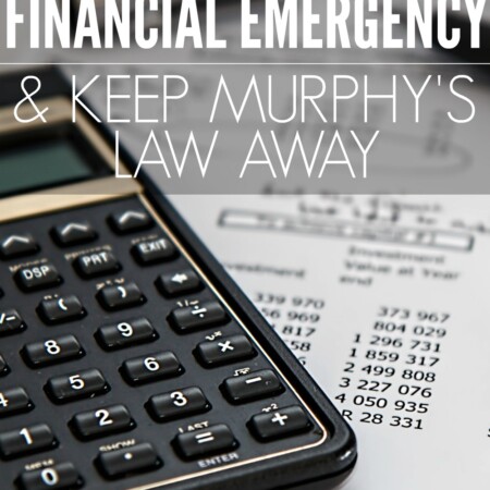 What to do in a financial emergency? You’ve been doing great. You’ve been effectively managing your money, but then Murphy's Law hits.