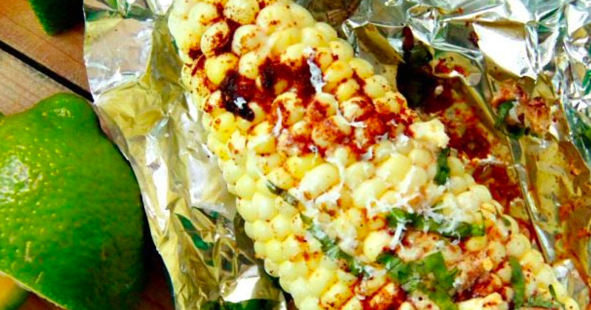 Slow Cooker Mexican Corn on the Cob