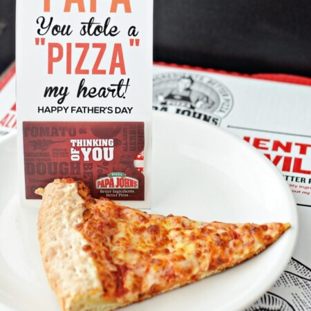 Papa You Stole a Pizza My Heart - fun Father's Day gift from Thirty Handmade Days