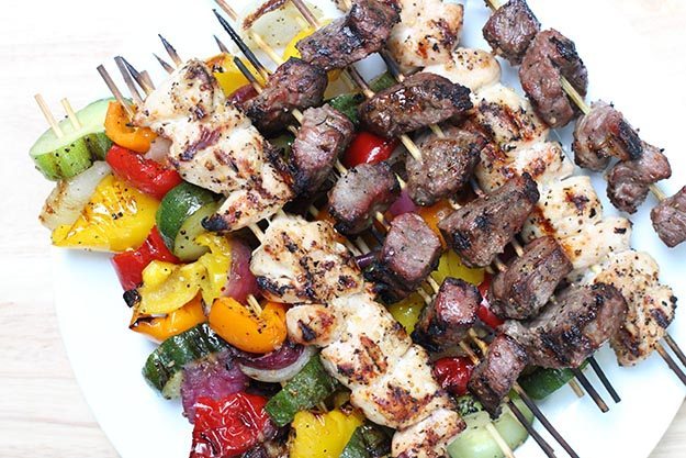 How to Make and Freeze Kabobs for the Grill