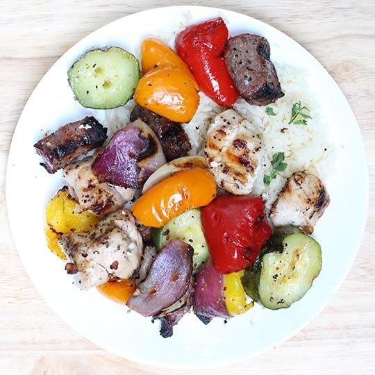 How to Make and Freeze Kabobs for the Grill