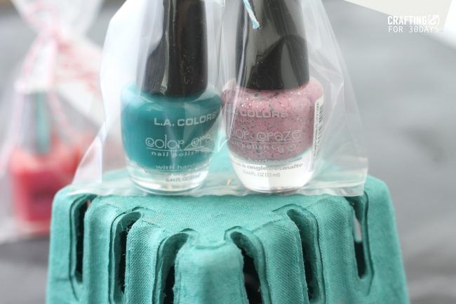 Nail Polish Gift Idea + Printable Tag from Emma of Crafting E 