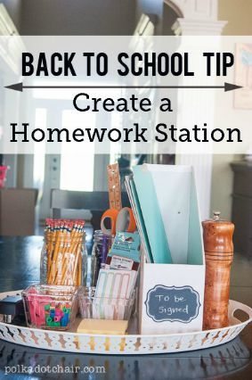 Make the School Year Start Smoother - Ideas and Tips / Busy Mom's Helper / Thirty Handmade Days