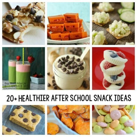 20+ Healthier After School Snack Ideas / Round up by Busy Mom's Helper for Thirty Handmade Days