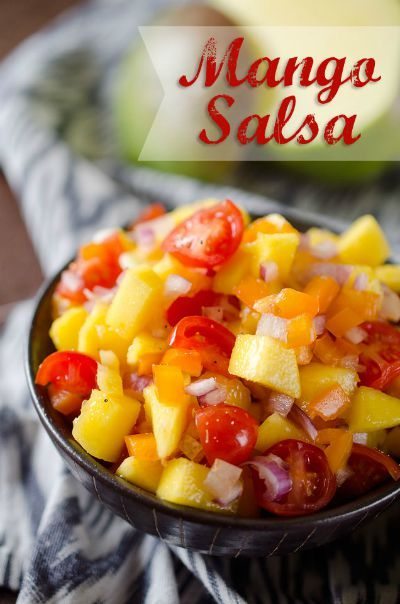 Mango Salsa / by The Creative Bite / Round up by Busy Mom's Helper for Thirty Handmade Days