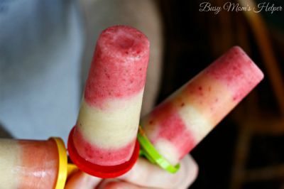 Homemade Fruit & Yogurt Popsicles / by Busy Mom's Helper / Round up on Thirty Handmade Days