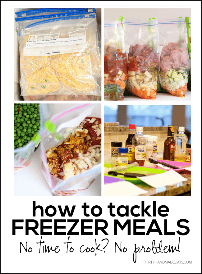 How to Tackle Freezer Meals