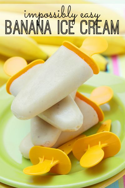 Impossibly Easy Banana Ice Cream / by My Life and Kids / Round up by Busy Mom's Helper for Thirty Handmade Days
