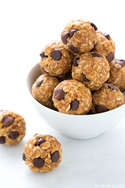 No Bake Energy Bites / by Cooking Classy / Round up by Busy Mom's Helper for Thirty Handmade Days