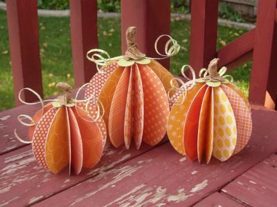 3D Paper Pumpkins / by Aly Dosdall / Round up on Thirty Handmade Days
