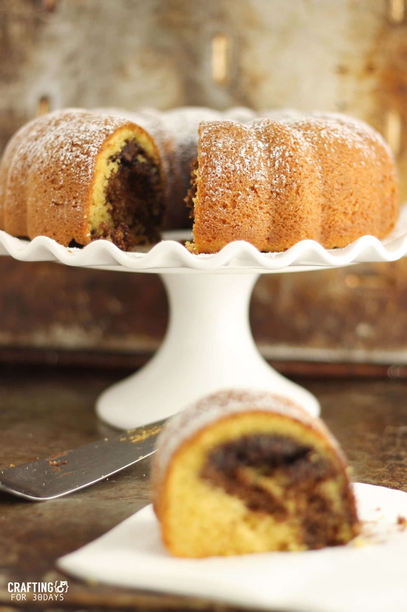 Easy Chocolate Chip Bundt Cake