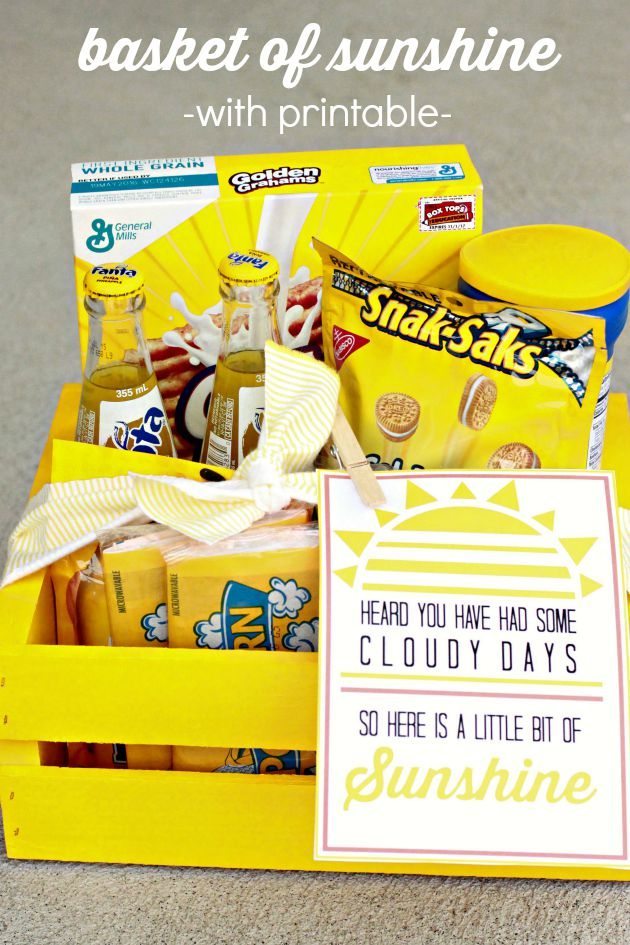 Basket Of Sunshine With Printable basket-of-sunshine-with-printable