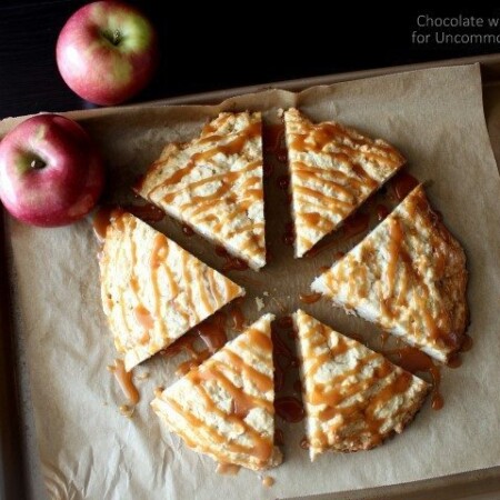 Caramel Apple Scones