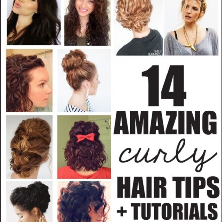 14 Amazing Curly Hair Tips + Tutorials from www.thirtyhandmadedays.com