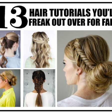 13 Hair Tutorials You'll Freak Out Over for Fall from www.thirtyhandmadedays.com