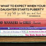 What to expect when your daughter starts puberty - a pep talk for both you and her! www.thirtyhandmadedays.com