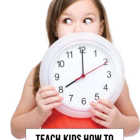 Teaching Kids How to Manage Time - things to keep in mind when rushing them out the door. www.thirtyhandmadedays.com