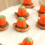 Peanut Butter Pumpkin Bites from Crafting E via Thirty Handmade Days