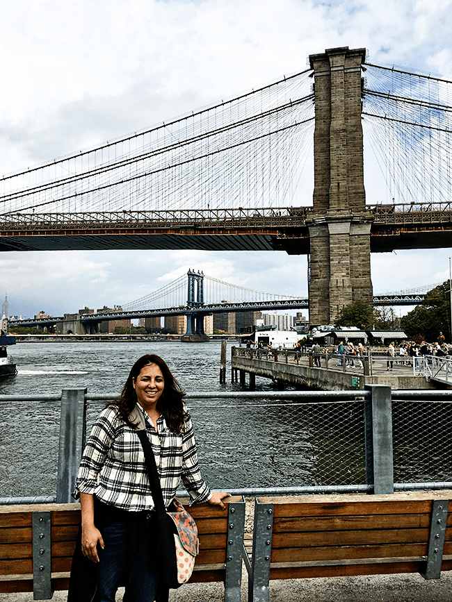 At the Brooklyn Bridge