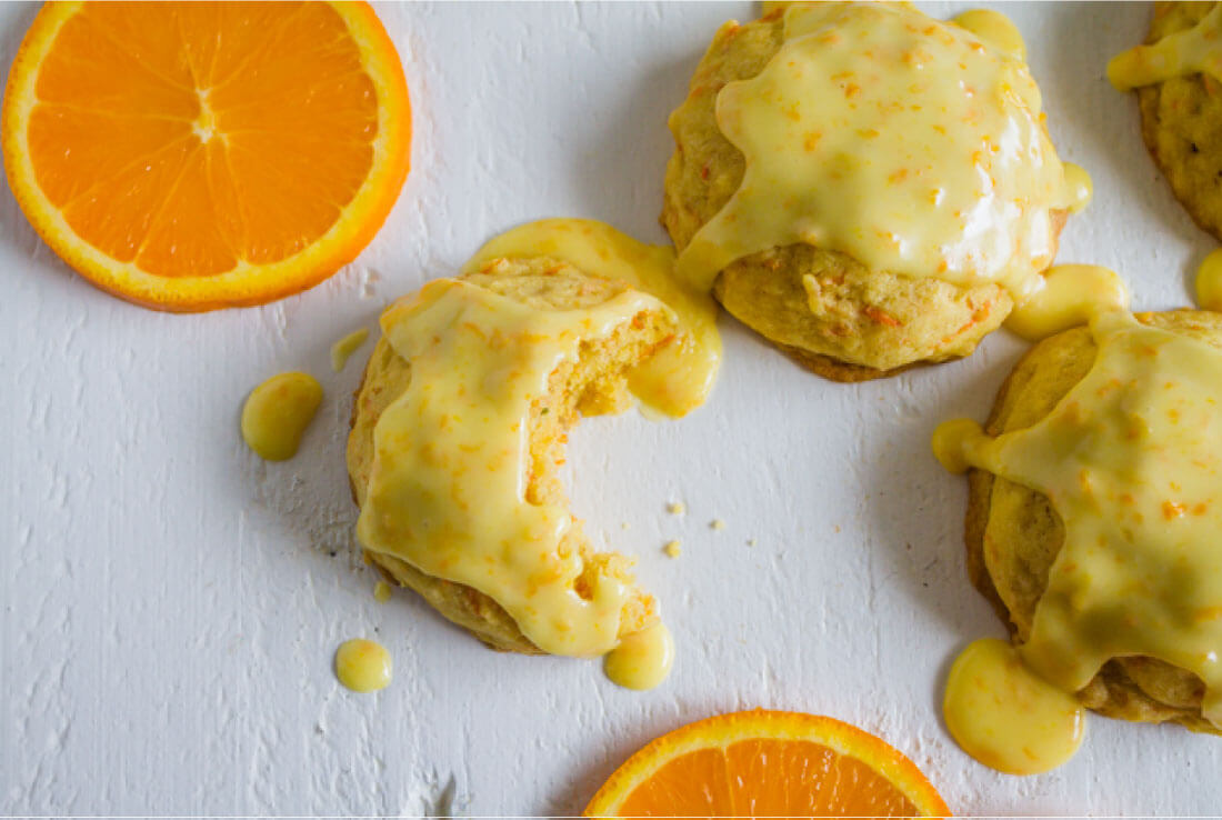 Frosted Carrot Orange Cookies- one of my favorites from childhood www.thirtyhandmadedays.com