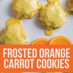 Frosted Orange Carrot Cookies- one of my favorites from childhood www.thirtyhandmadedays.com