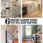 6 Amazing Laundry Rooms that Will Blow Your Mind www.thirtyhandmadedays.com