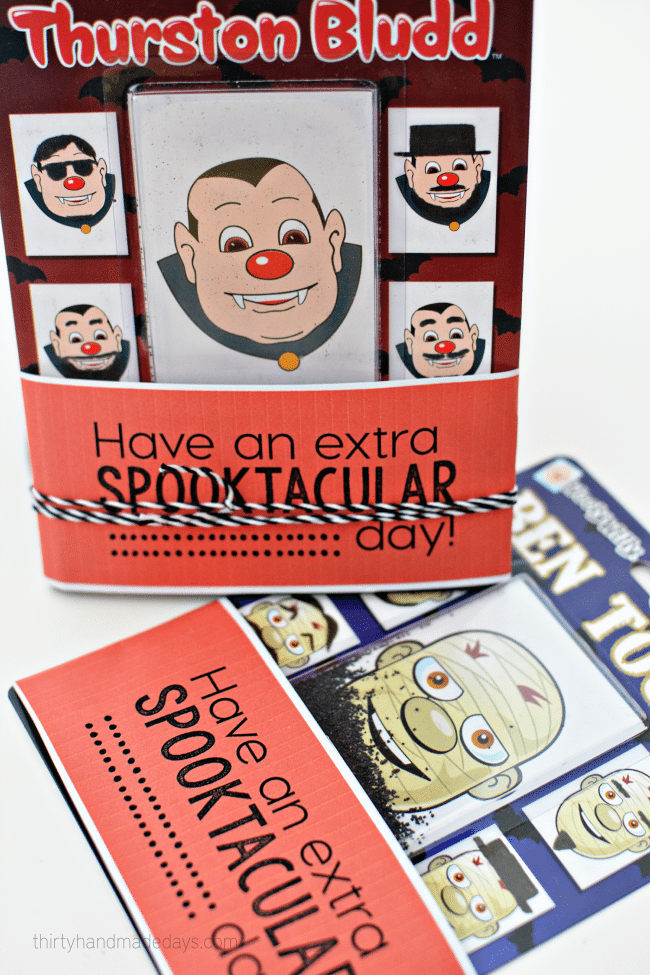 Have an extra spooktacular day - printable for Halloween www.thirtyhandmadedays.com