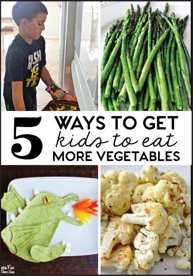 5 Ways to Get Kids to Eat More Vegetables