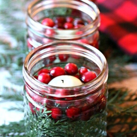 5 Minute Easy Christmas Luminaries