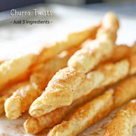 Churro Twists featured at the Party Bunch