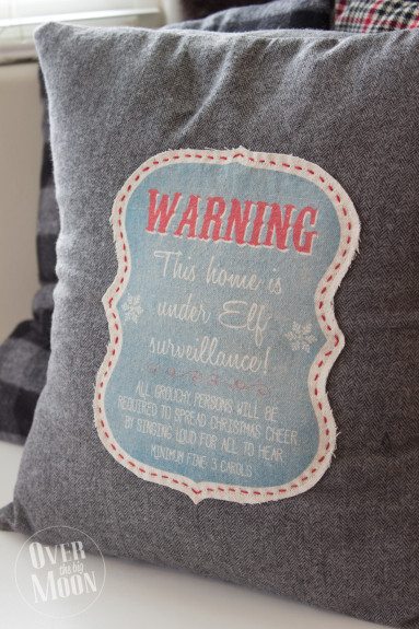 Elf Printable &amp; Pillow DIY