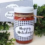 Free printable christmas mason jar labels