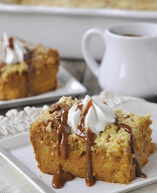 Pumpkin Pie Cake from Your Homebased Mom