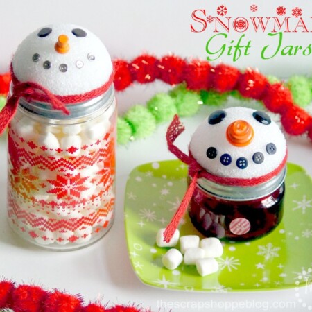 Snowman Gift Jars