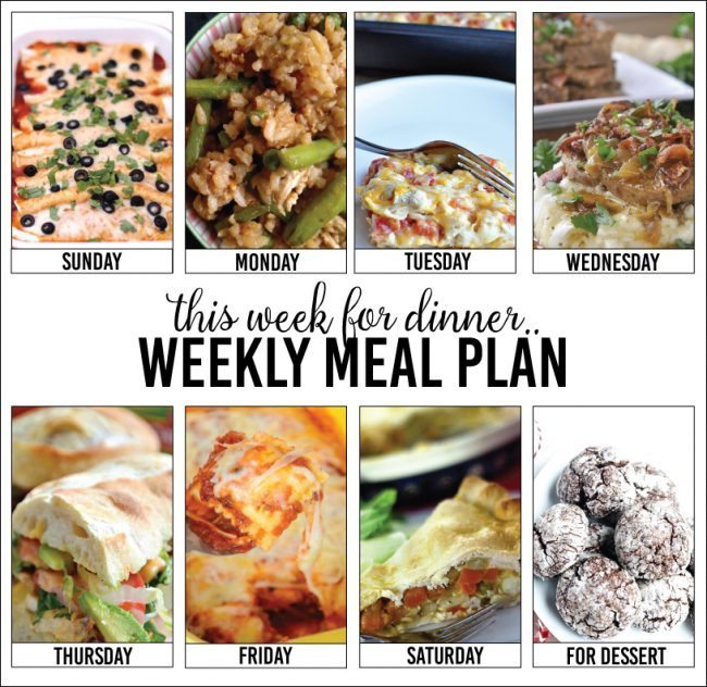 Weekly Meal Plan