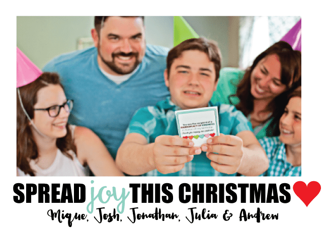 Spread joy this Christmas
