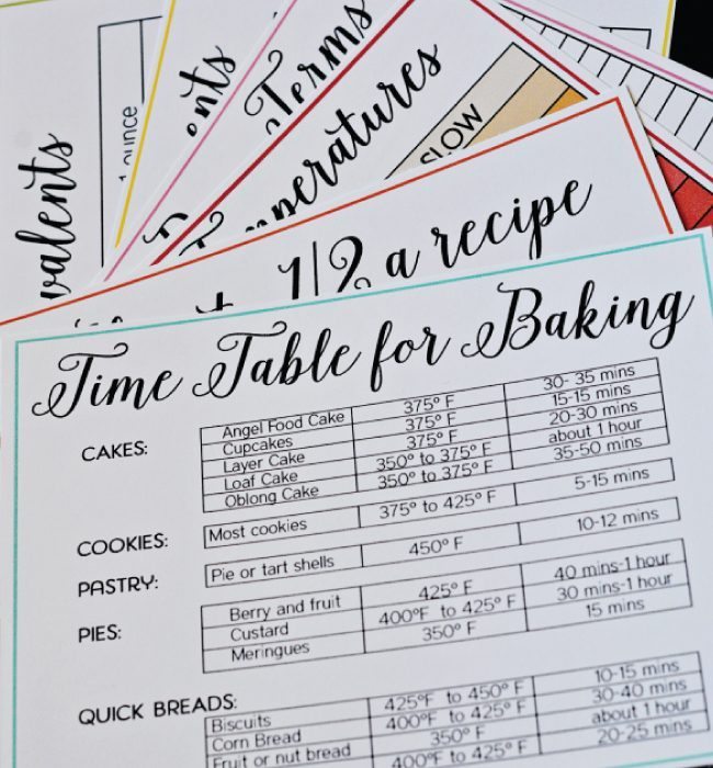 Cooking and Baking Cheats from www.thirtyhandmadedays.com