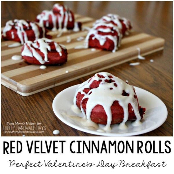 Make Ahead Red Velvet Cinnamon Rolls Thirty Handmade Days