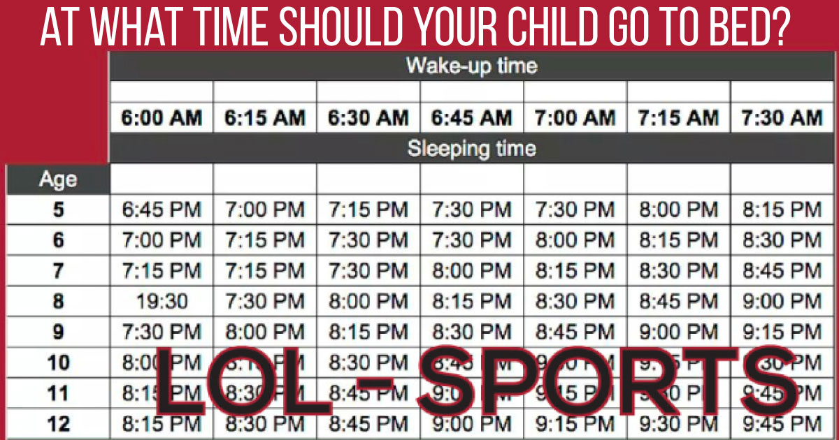 At What Time Should A Child Go To Bed Bed Western