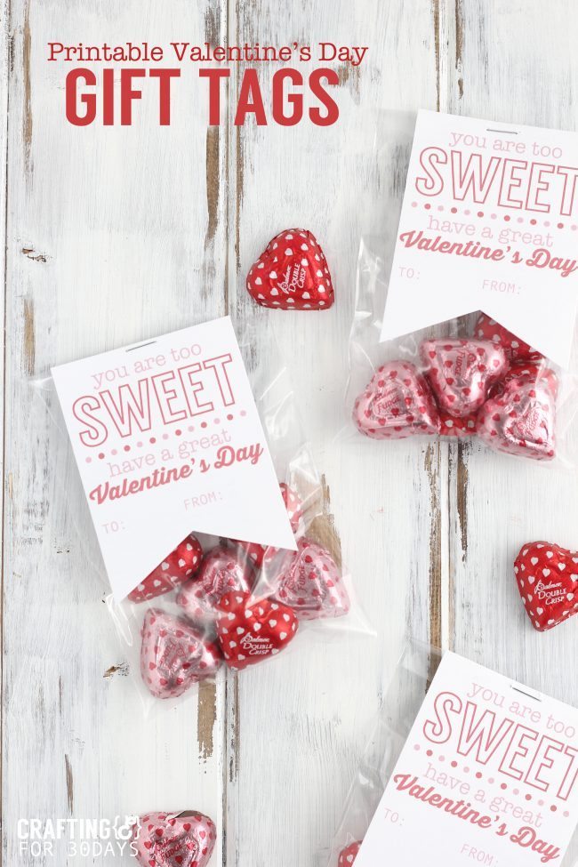 Free Printable Valentine Goodie Bag Tags Printable Word Searches