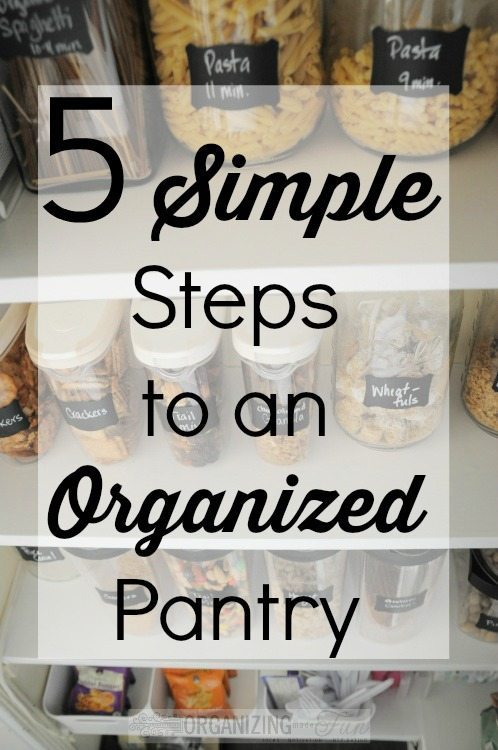 5 Simple Steps to an Organized Pantry