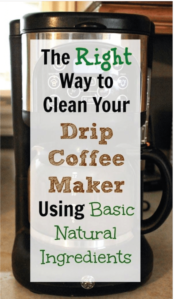 How to clean a drip coffee maker