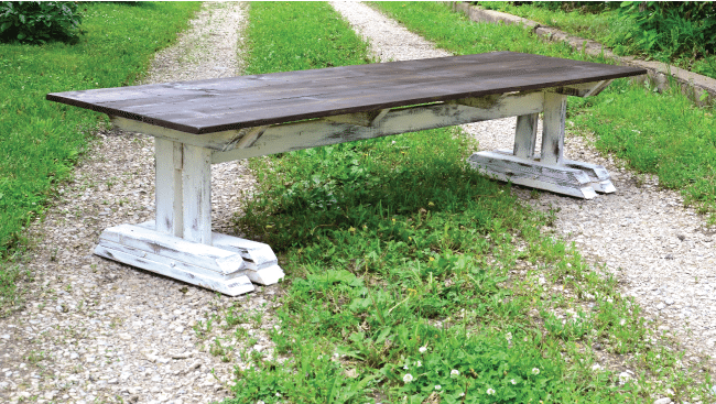 DIY Farmhouse Table