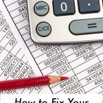 How to fix your credit score right now! Simple tips to turn your credit around. www.thirtyhandmadedays.com